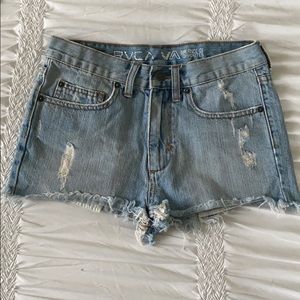 RVCA denim shorts